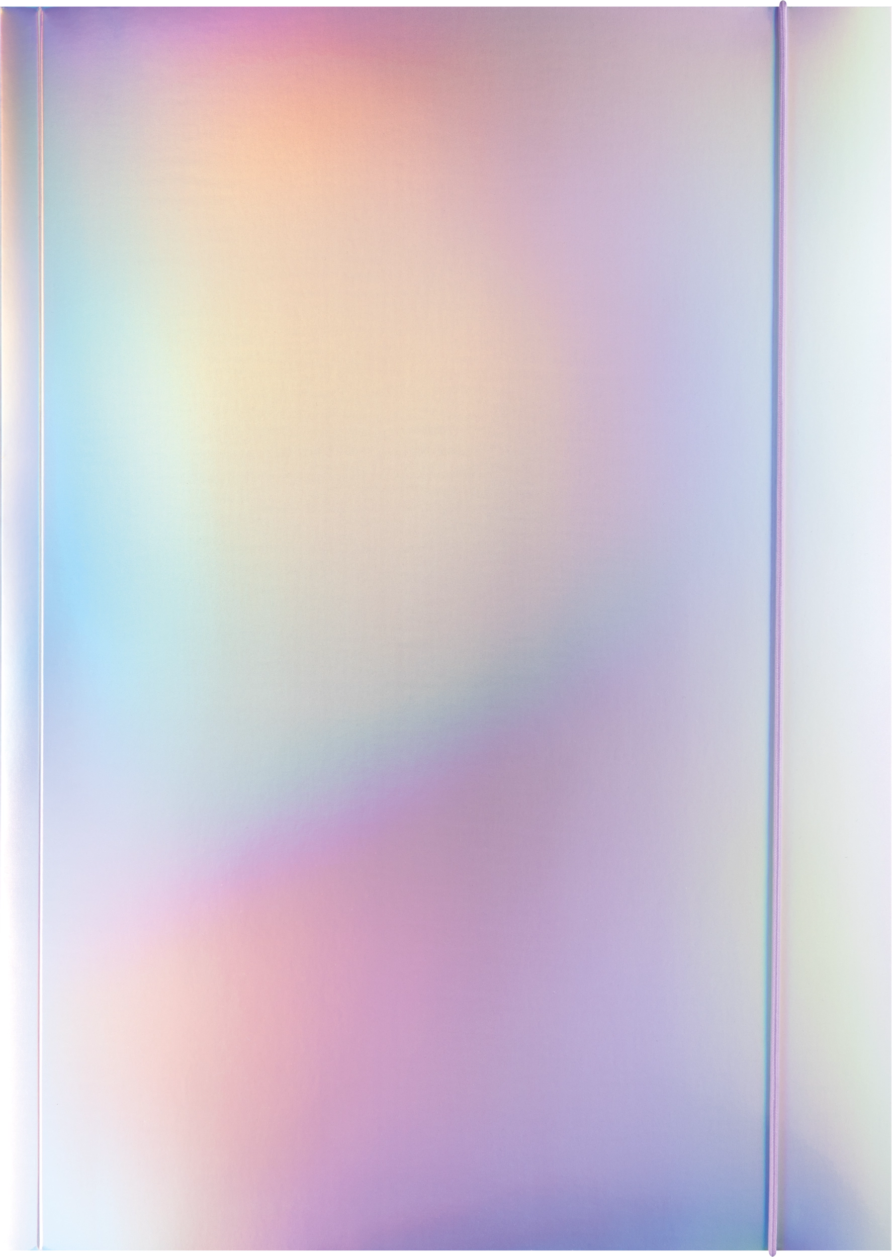 Folders, Iridescent Silver, with Elastic Band, DIN A3, 5 pieces