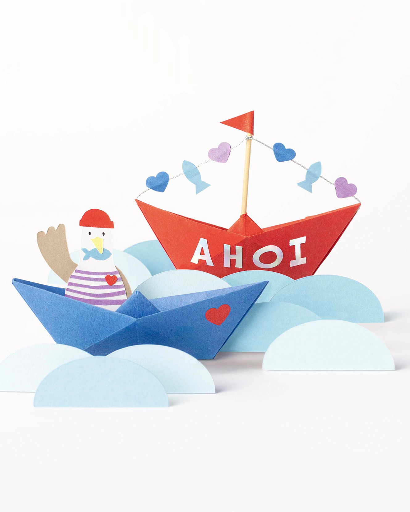 Origami Papier Boote