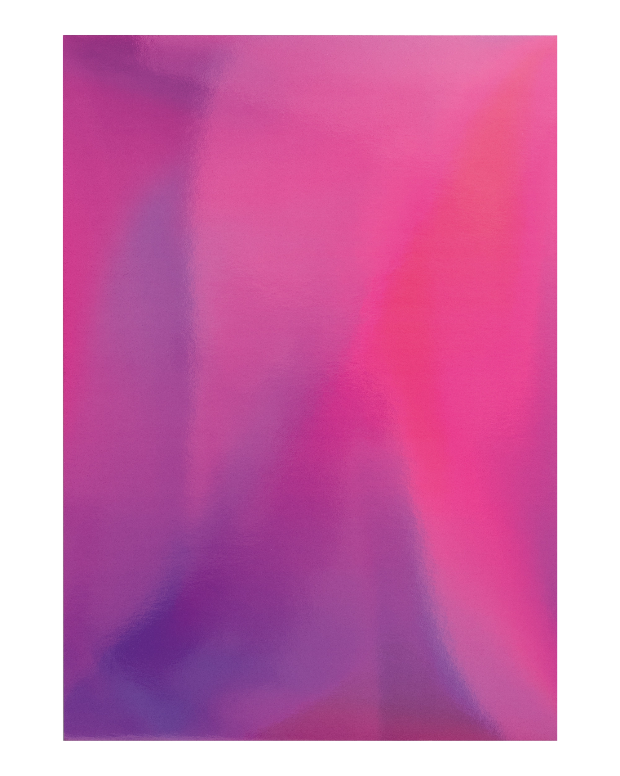 Magic Rainbow Card, Pink, Iridescent, 50 x 70 cm, 250 g/m², 10 sheets, with individual EAN labeling