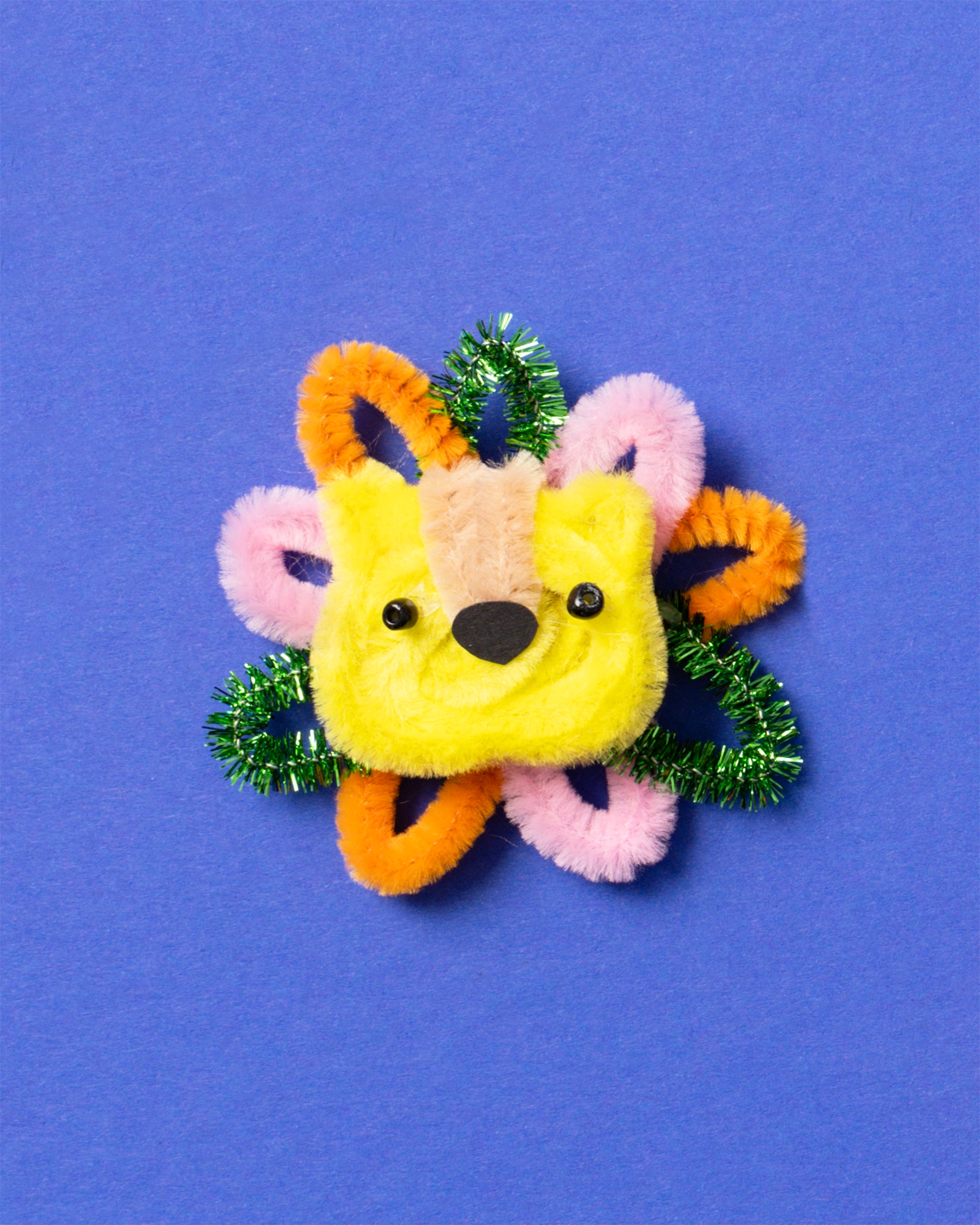 Löwe aus Chenilledraht