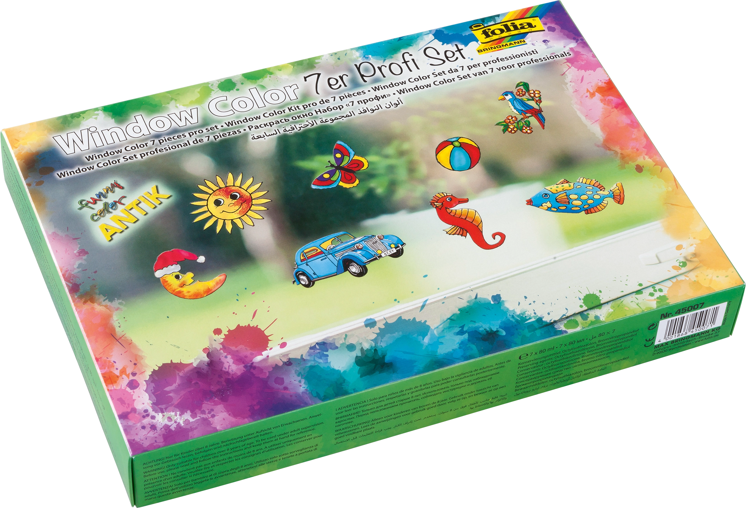 Funny Color ANTIK Profiset, 7-teilig