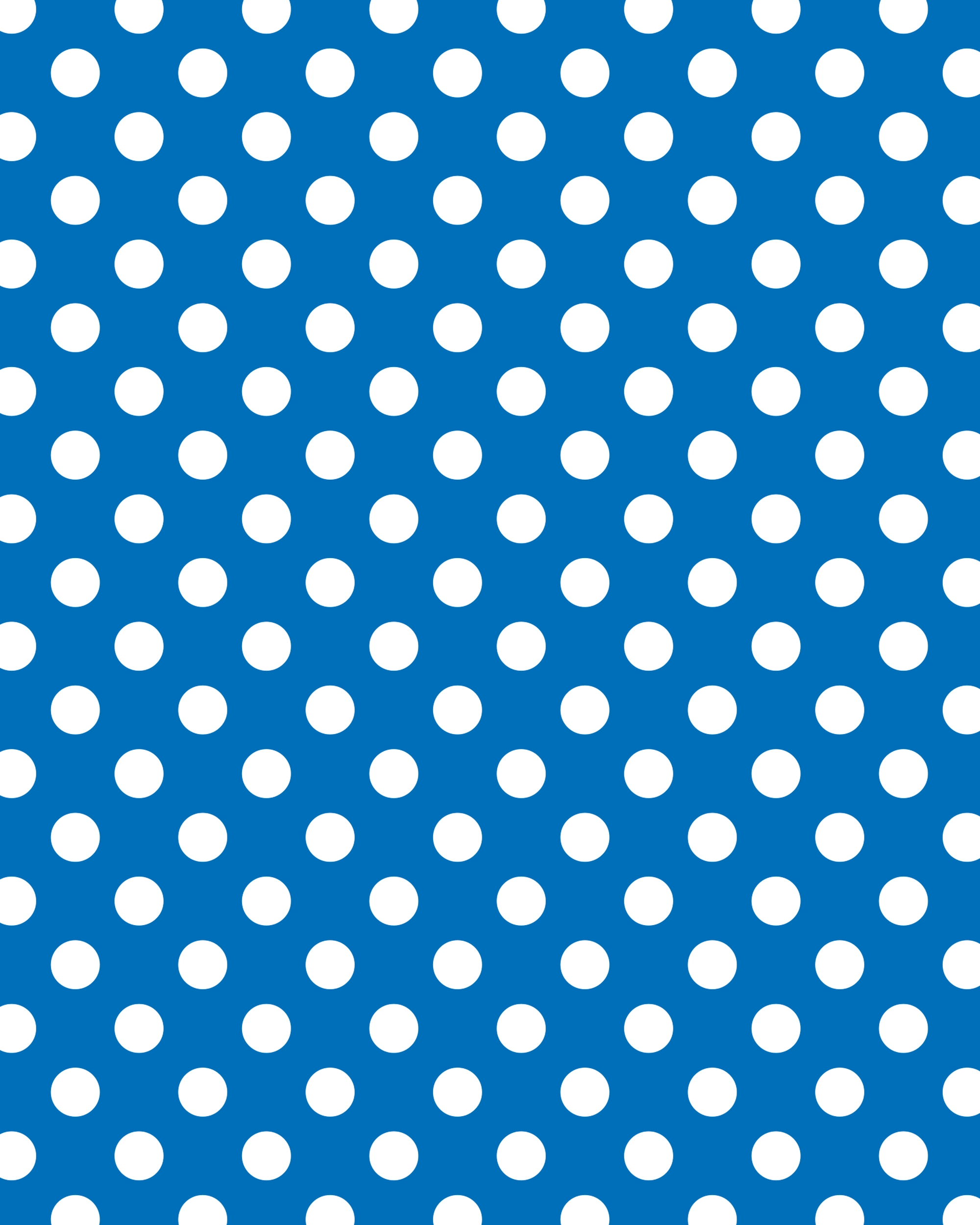 Motif Cardboard, Dots, White & Blue, 50 x 70 cm, 300 g/m², 10 sheets