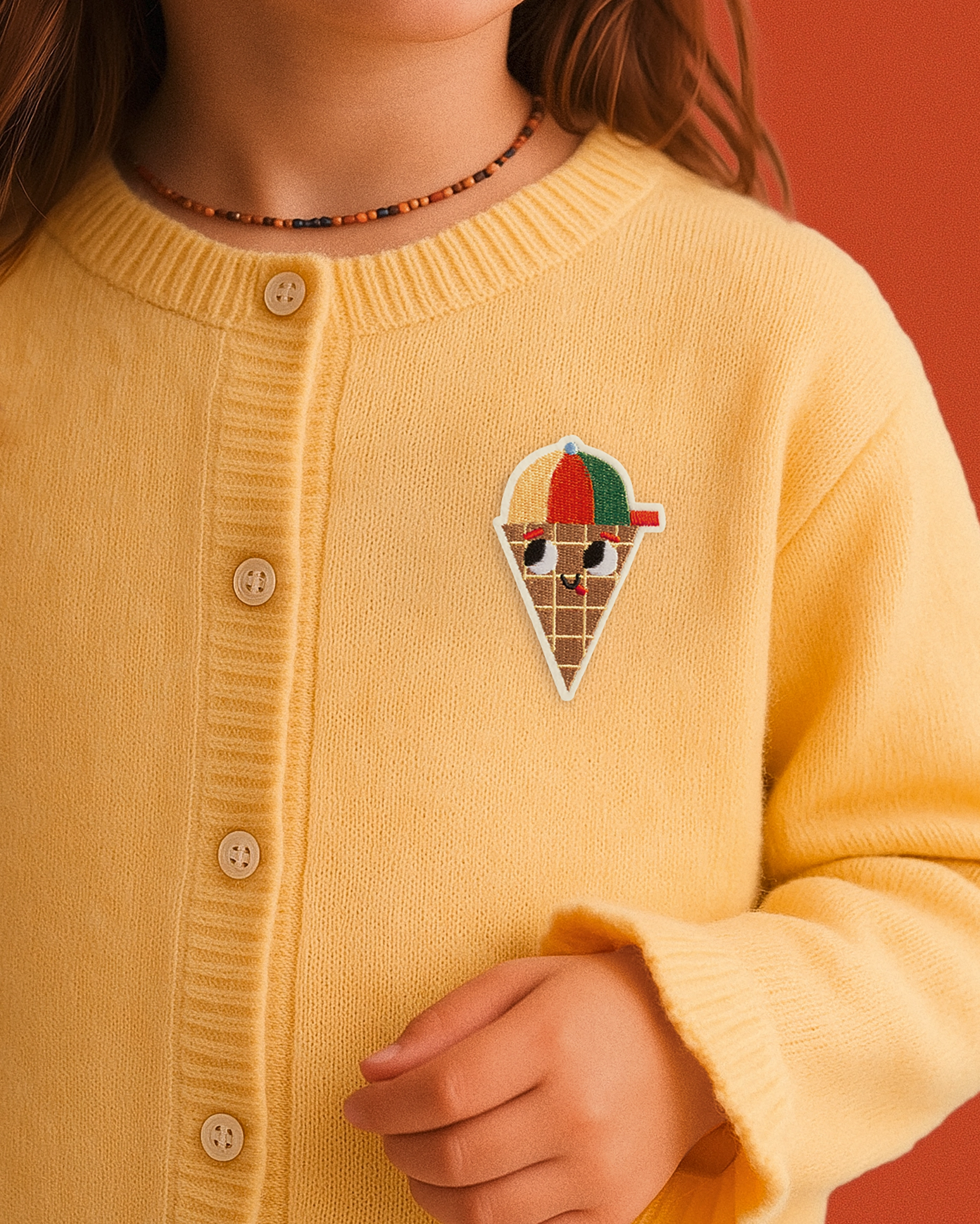 Textil Patches BACK TO SUMMER, 4 Stück