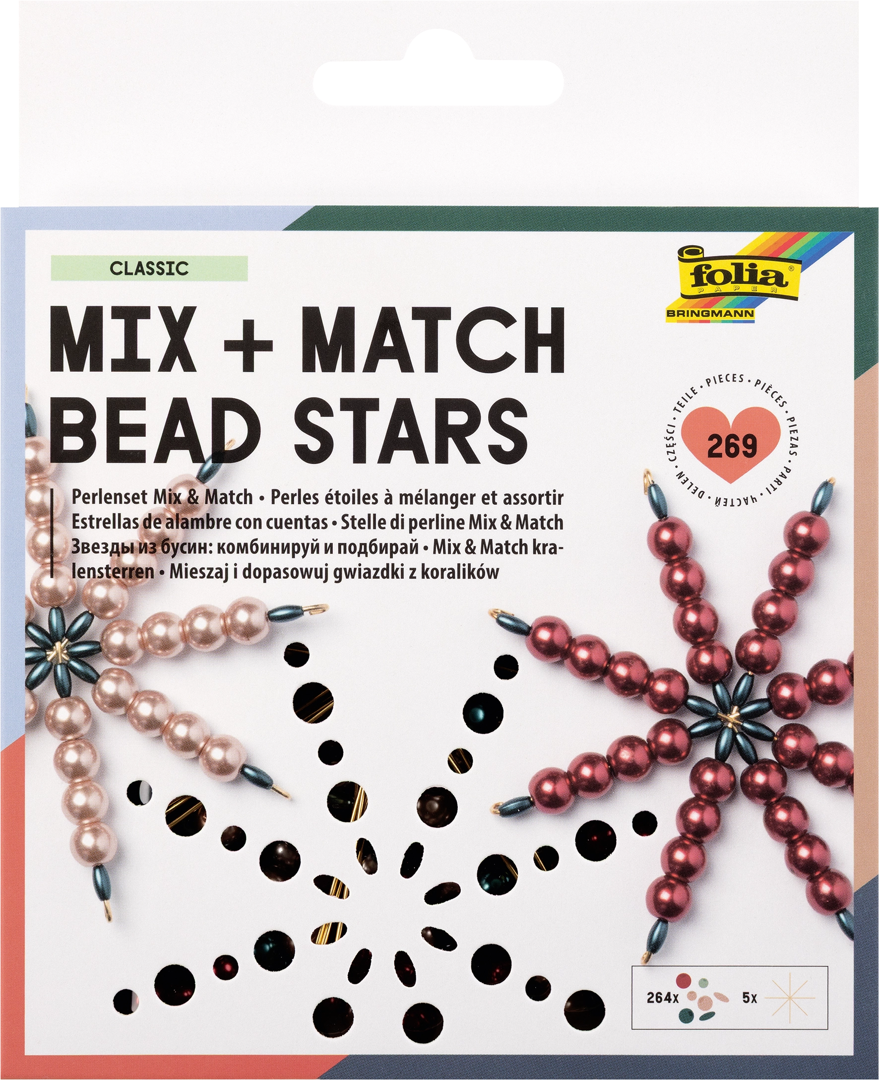 Pelensterne Mix & Match, Classic, 269 Teile