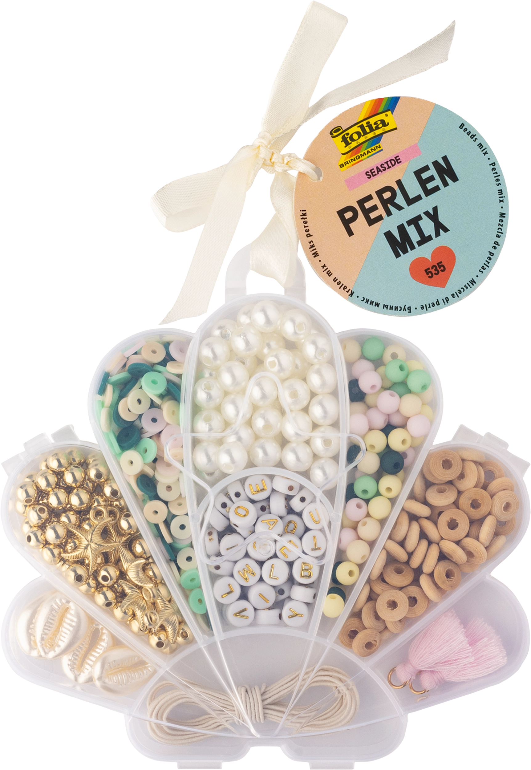 Beads Mix, Seaside, 535 parts