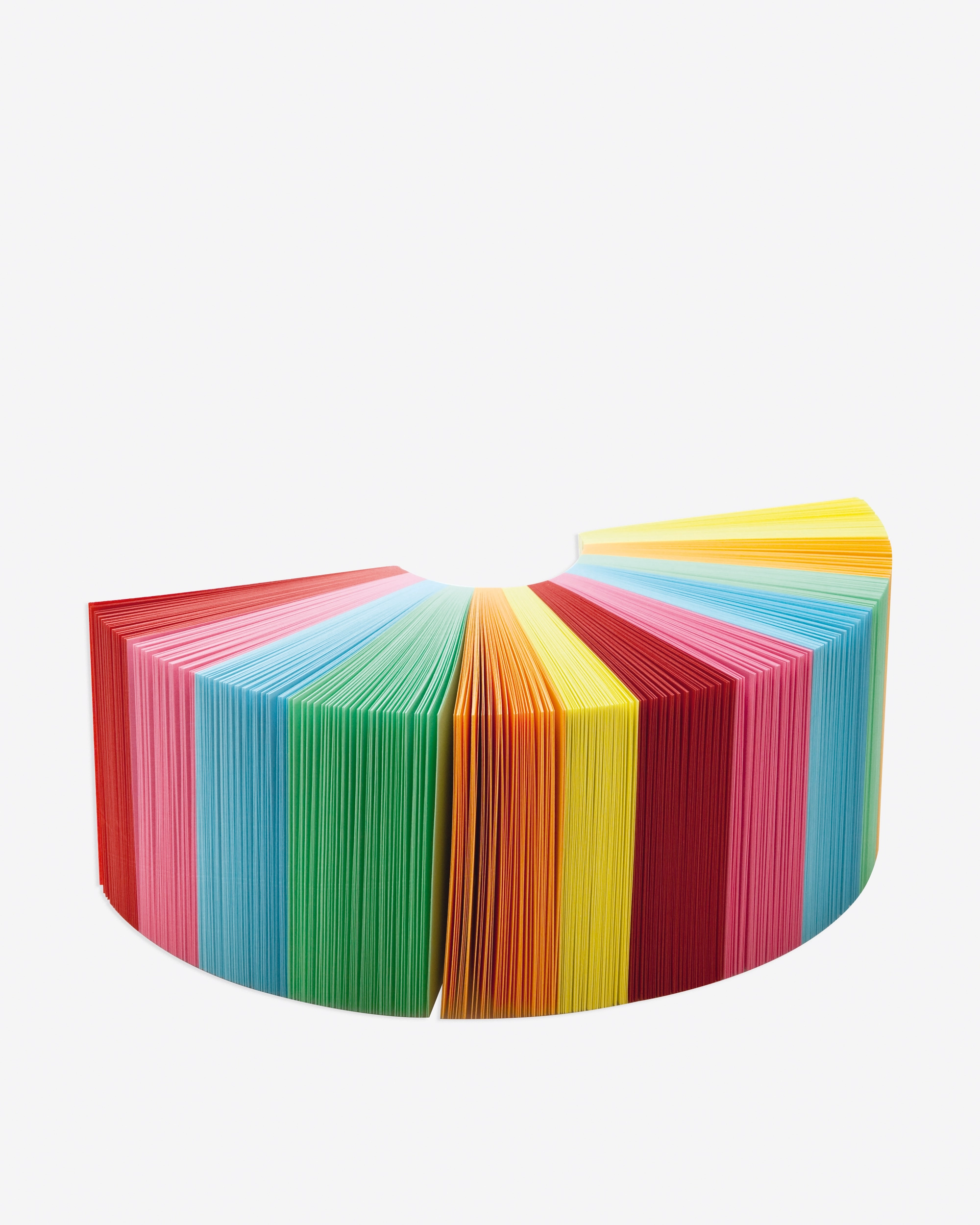 Notizklotz, Gleimt, Bunt, 9 x 9 cm, 800 Blatt